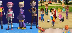 Ternyata kartun ALVINNN!!! and The Chipmunks dan Code Lyoko memiliki kemiripan yang sama.