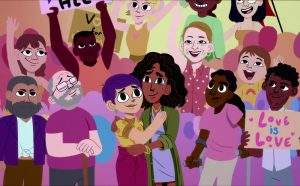 Daron Nefcy terlibat dalam Project animasi Michael dan barrack Obama We The People di Netflix