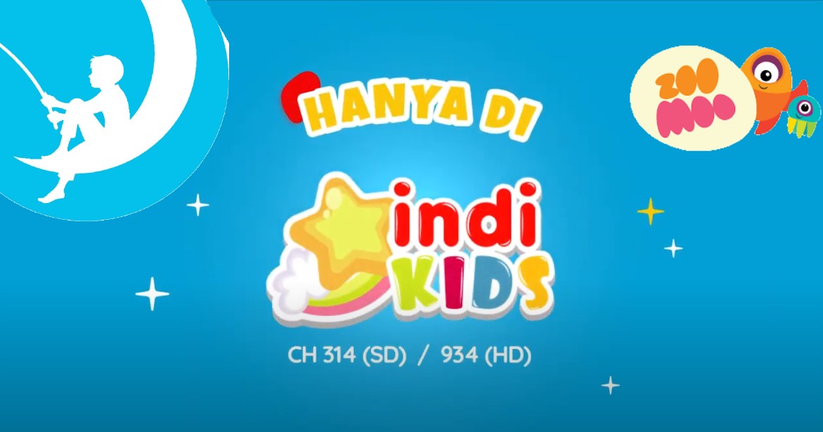 Dari Dreamworks Hingga Zoomoo Sampai Animasi Lokal hadir Semua dalam IndiKids Channel