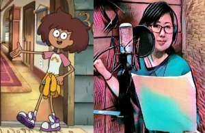 Lanti Saladu Menjadi Seiyuu si gadis thailand ke isekai Anne Boonchuy di Amphibia Season 3