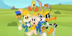 Kartun Looney Tunes kok jadi tukang kuli kayak Bob the Builder