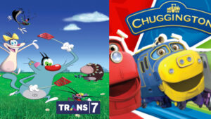 Trans7 tayangkan kembali kartun lawas Oggy & The Cockroaches dan Chuggington Segera