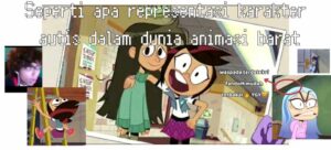 Seperti apa Representasi karakter autisme dalam seri kartun dan film animasi Barat?